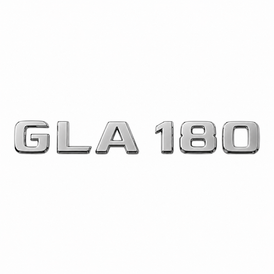 GLA 180 Krom Bagaj Yazısı Mercedes-Benz Uyumlu