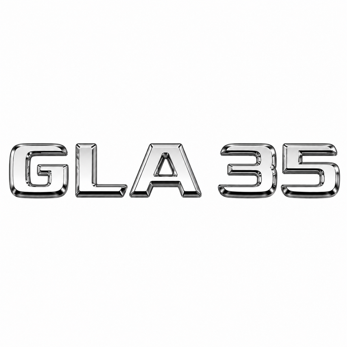 GLA 35 Krom Bagaj Yazısı Mercedes-Benz Uyumlu