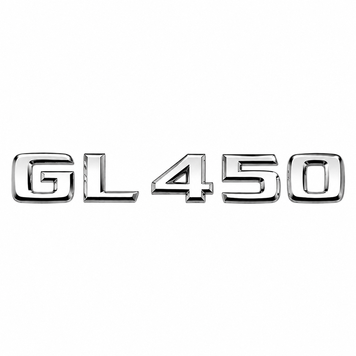 GL 450 Krom Bagaj Yazısı Mercedes-Benz Uyumlu