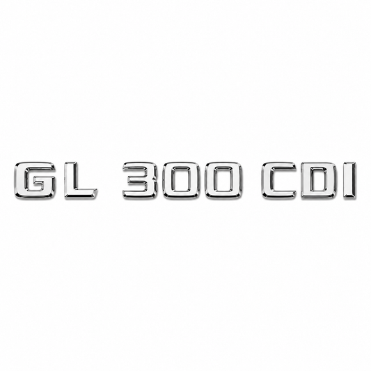 GL 300 CDI Krom Bagaj Yazısı Mercedes-Benz Uyumlu