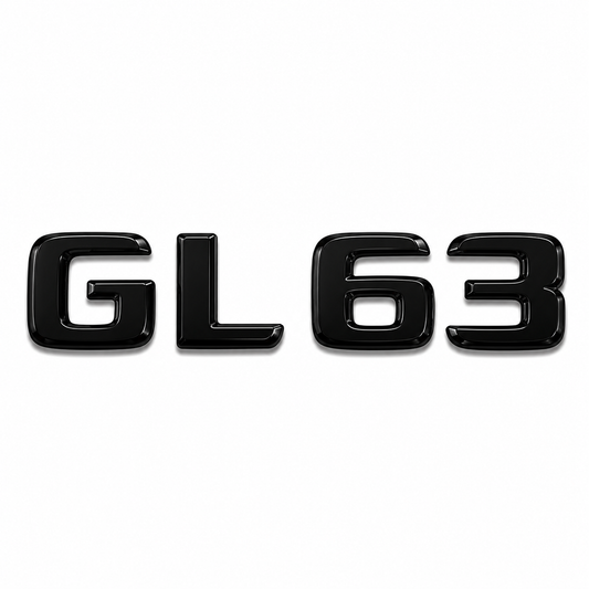 GL 63 Siyah Bagaj Yazısı Mercedes-Benz Uyumlu
