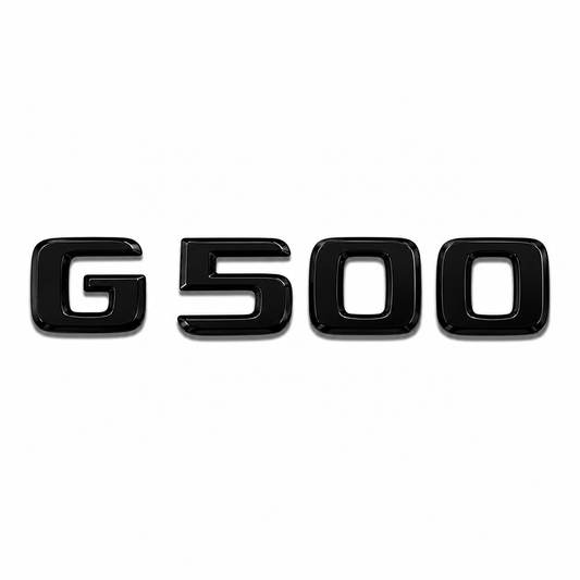 G 500 Siyah Bagaj Yazısı Mercedes-Benz Uyumlu