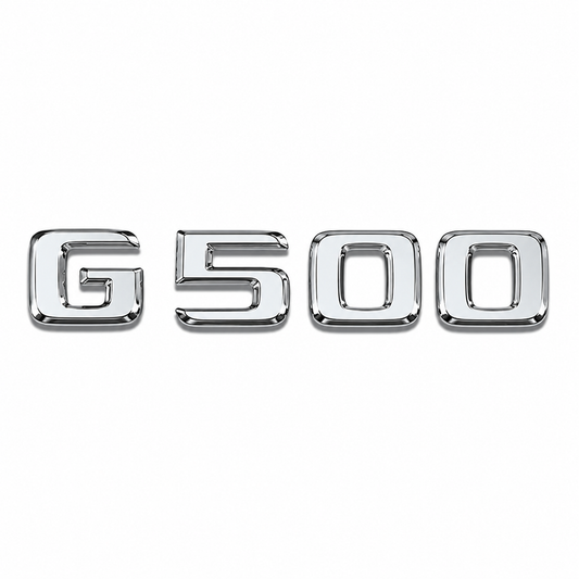 G 500 Krom Bagaj Yazısı Mercedes-Benz Uyumlu