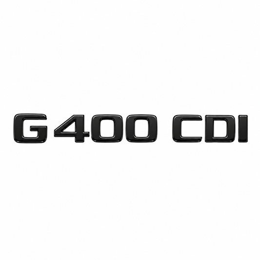G 400 CDI Siyah Bagaj Yazısı Mercedes-Benz Uyumlu