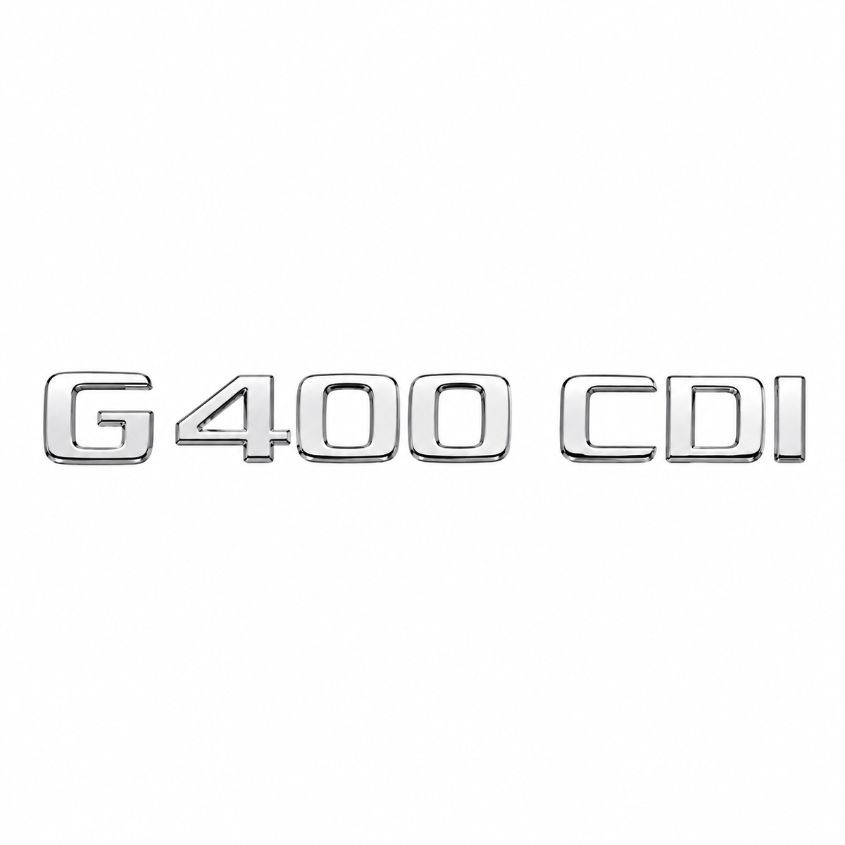 G 400 CDI Krom Bagaj Yazısı Mercedes-Benz Uyumlu
