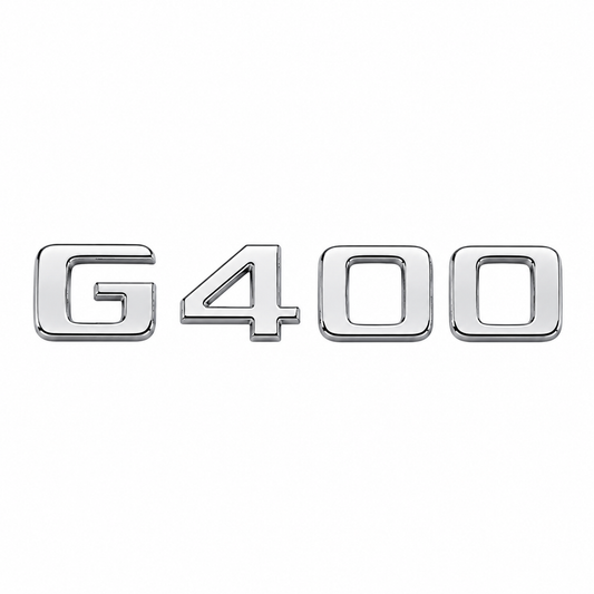 G 400 Krom Bagaj Yazısı Mercedes-Benz Uyumlu