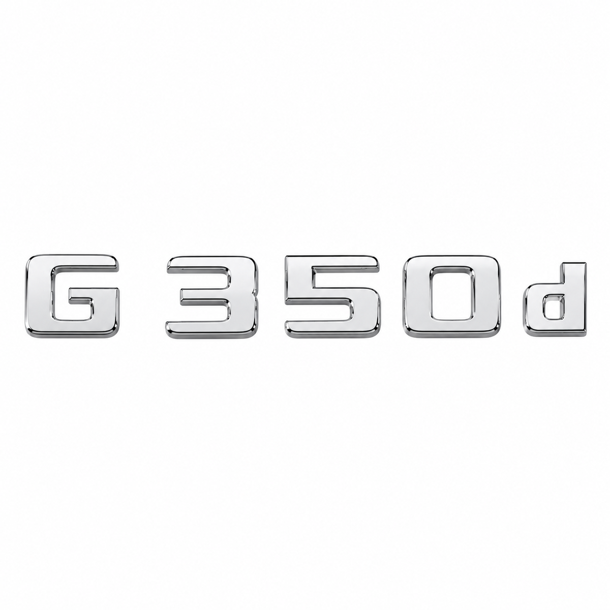 G 350 d Krom Bagaj Yazısı Mercedes-Benz Uyumlu