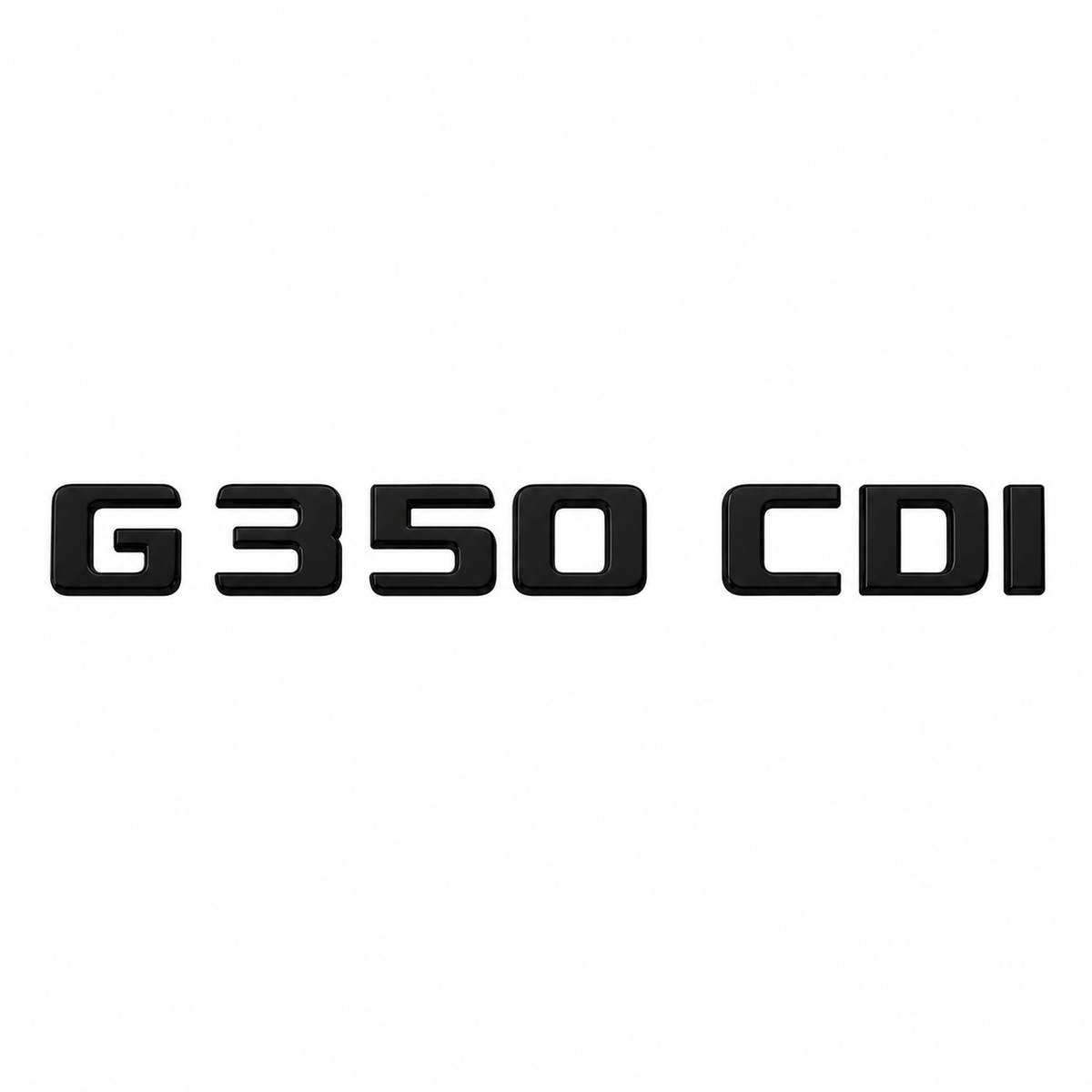 G 350 CDI Siyah Bagaj Yazısı Mercedes-Benz Uyumlu