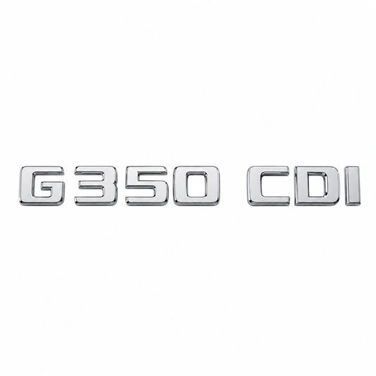 G 350 CDI Krom Bagaj Yazısı Mercedes-Benz Uyumlu