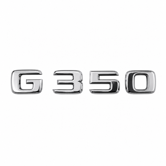 G 350 Krom Bagaj Yazısı Mercedes-Benz Uyumlu