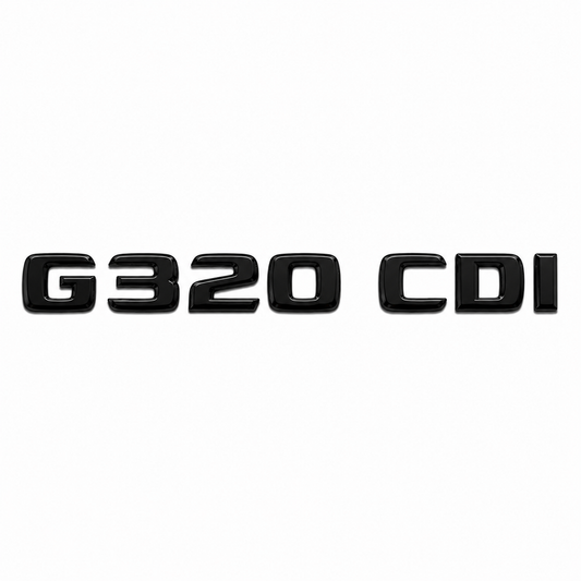 G 320 CDI Siyah Bagaj Yazısı Mercedes-Benz Uyumlu