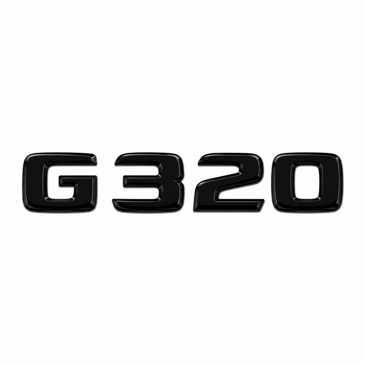 G 320 Siyah Bagaj Yazısı Mercedes-Benz Uyumlu