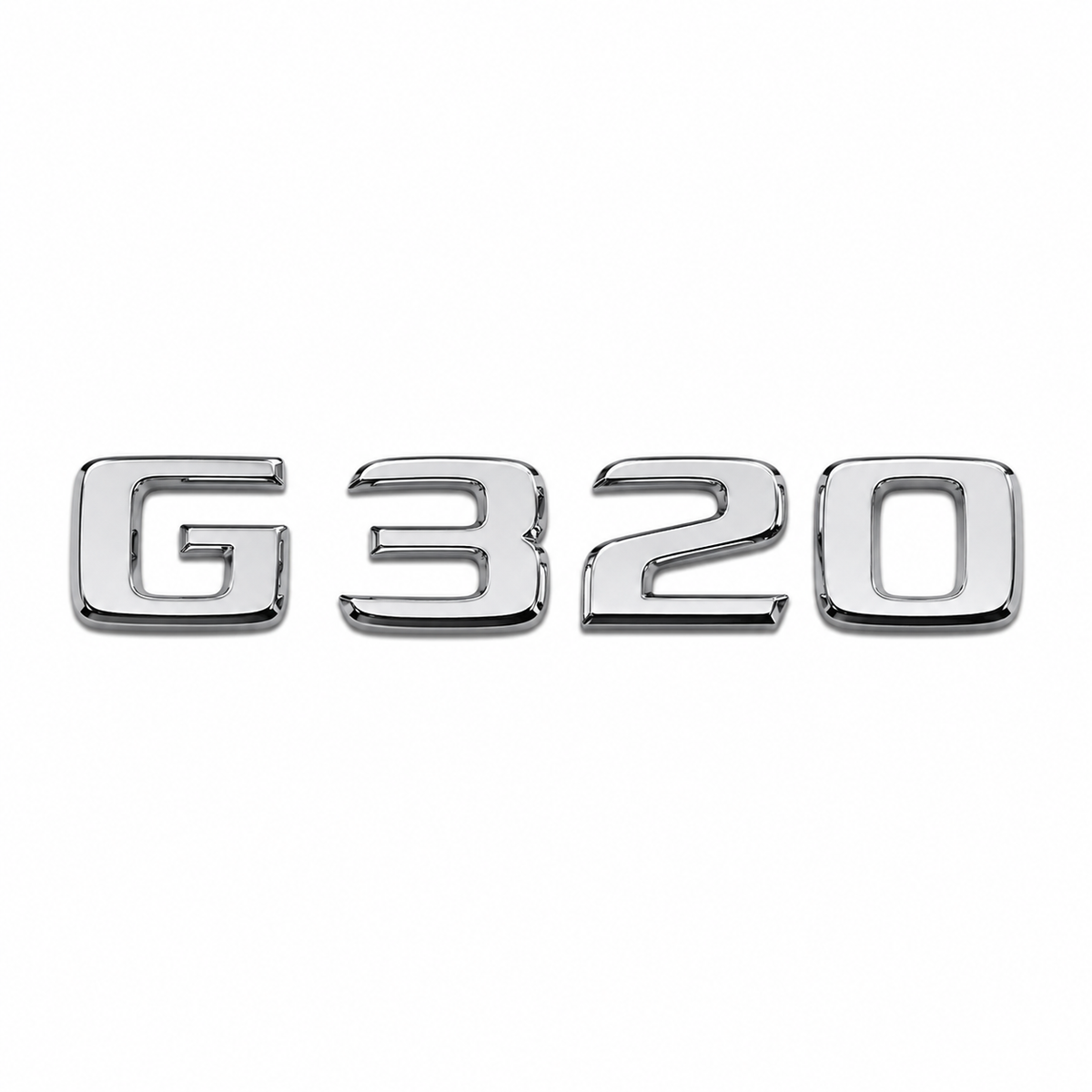 G 320 Krom Bagaj Yazısı Mercedes-Benz Uyumlu