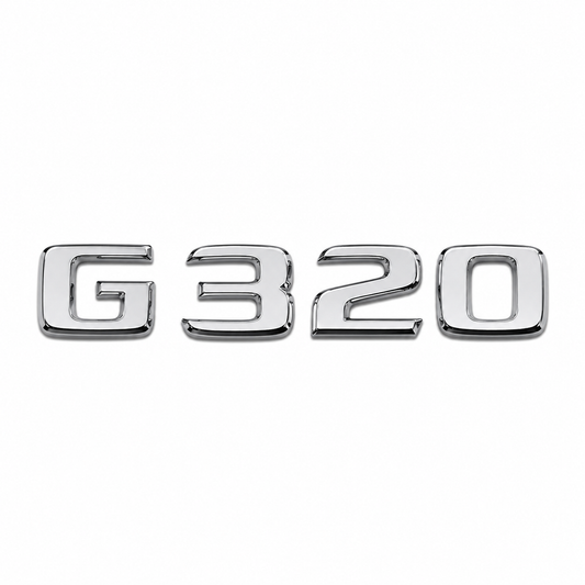 G 320 Krom Bagaj Yazısı Mercedes-Benz Uyumlu