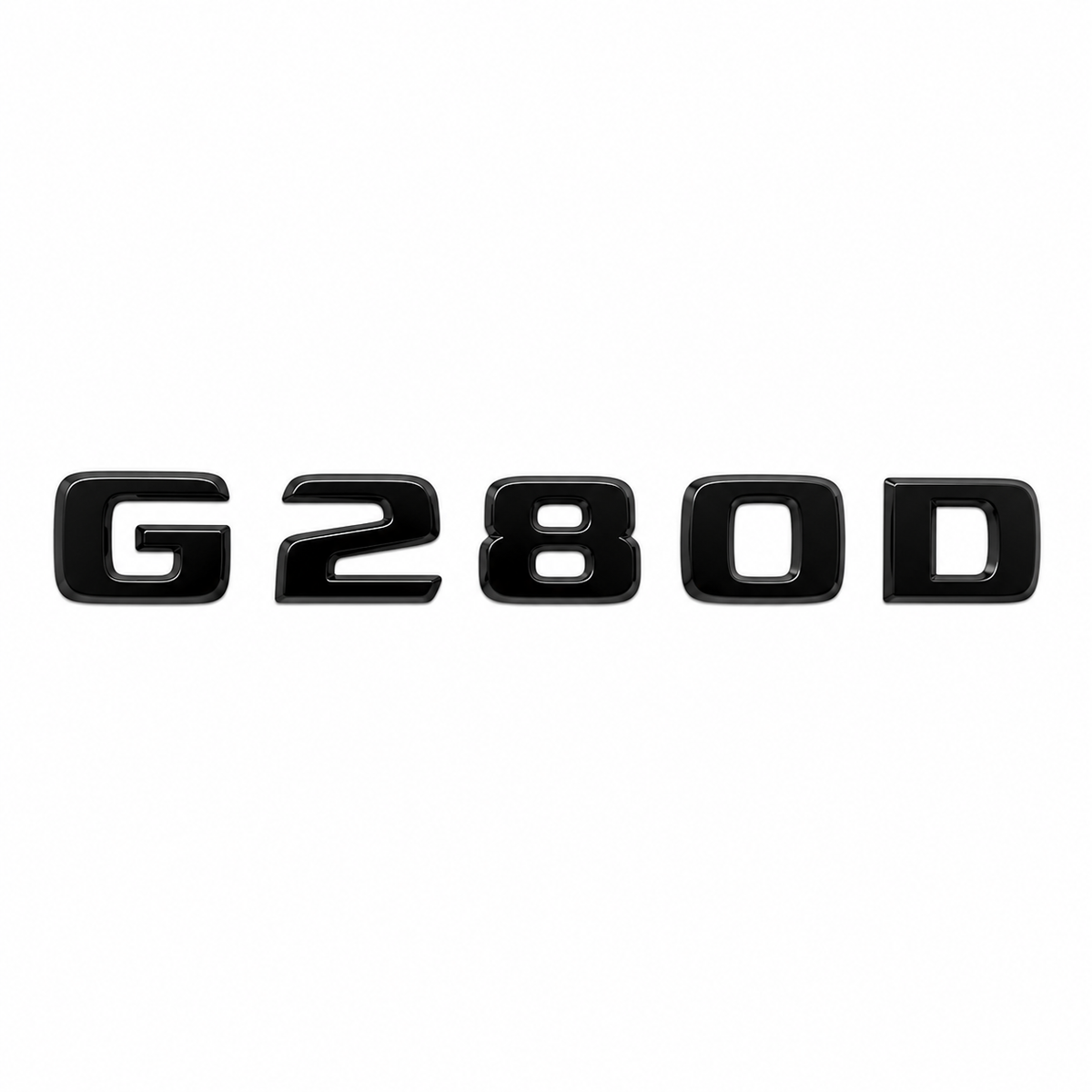 G 280D Siyah Bagaj Yazısı Mercedes-Benz Uyumlu