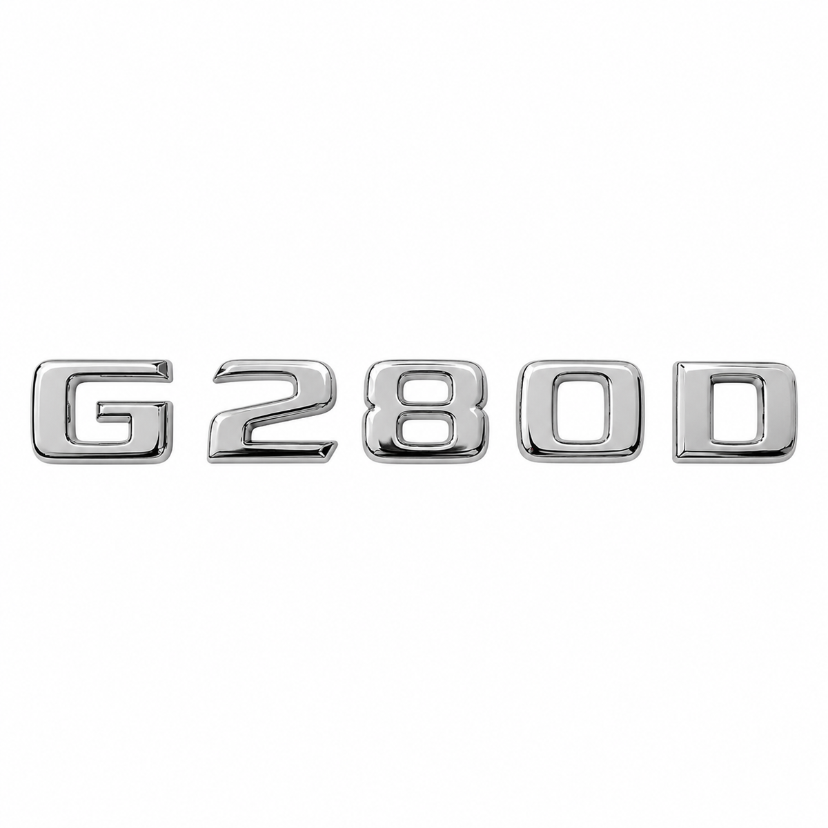 G 280D Krom Bagaj Yazısı Mercedes-Benz Uyumlu
