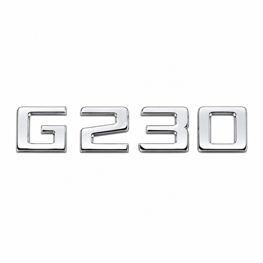 G 230 Mercedes-Benz G 230 model yazısı Krom Bagaj Yazısı Mercedes-Benz Uyumlu