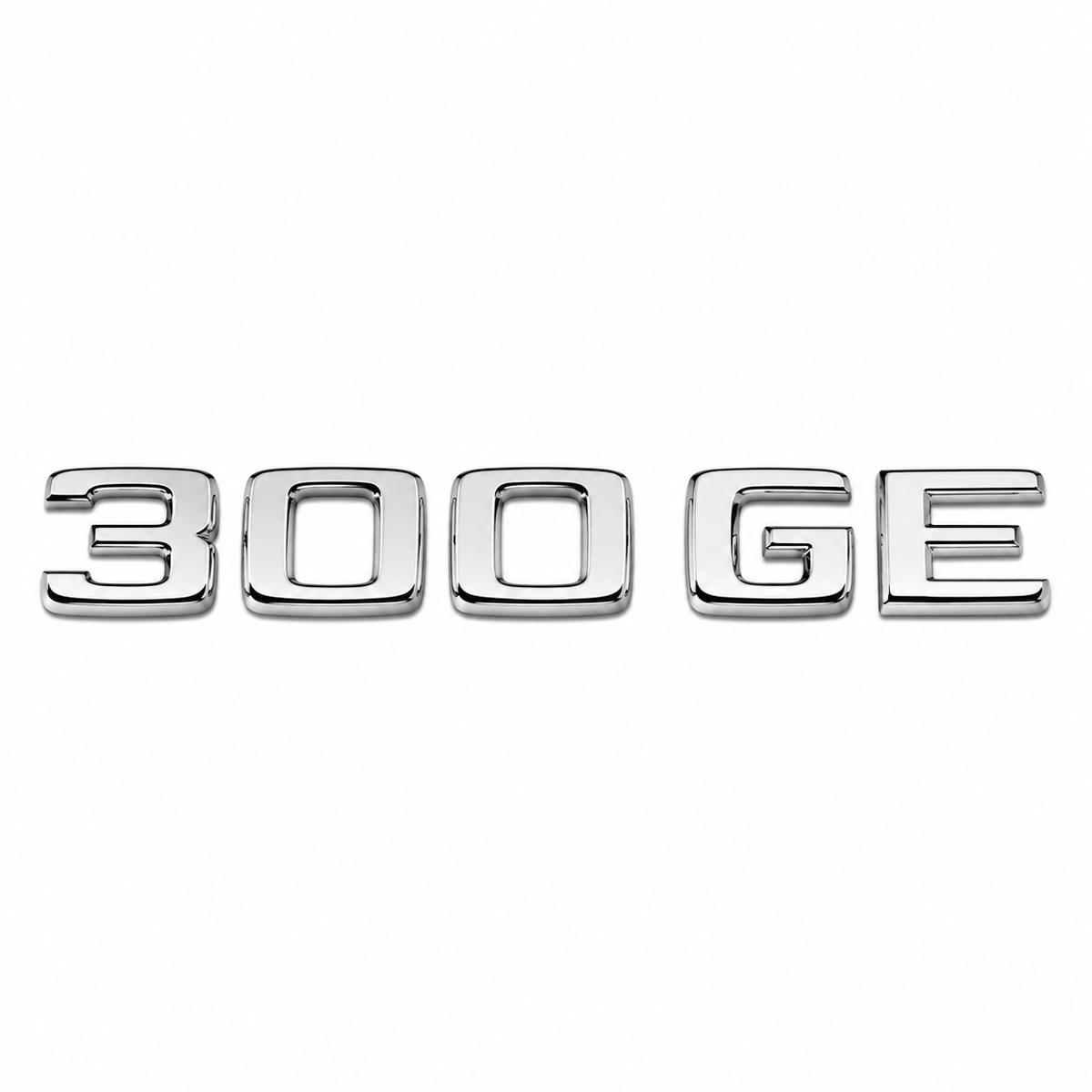 300 GE Krom Bagaj Yazısı Mercedes-Benz Uyumlu
