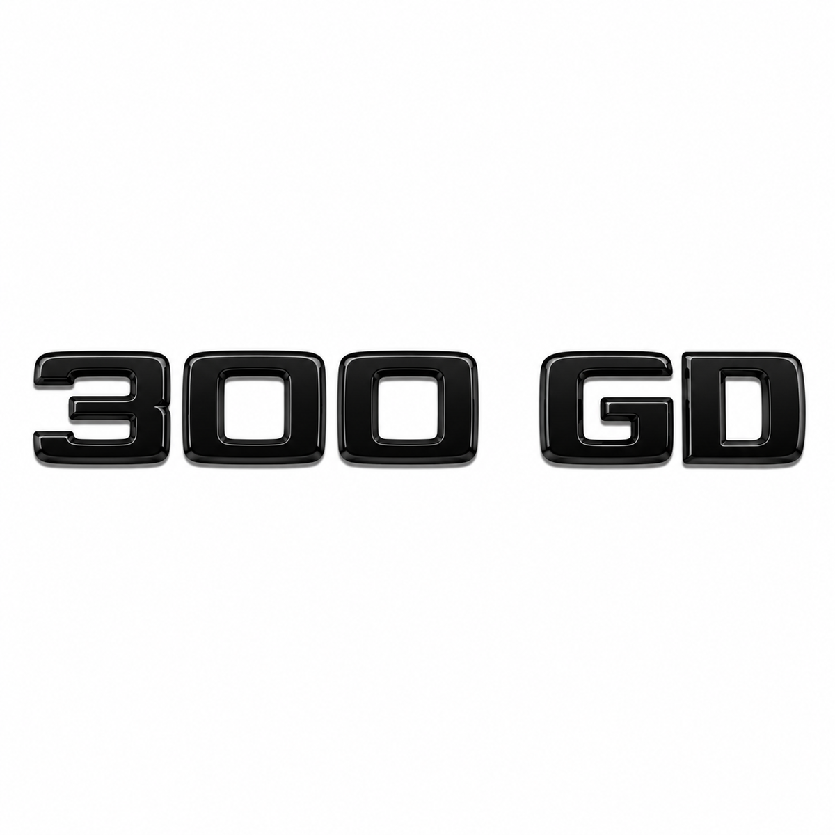 300 GD Siyah Bagaj Yazısı Mercedes-Benz Uyumlu