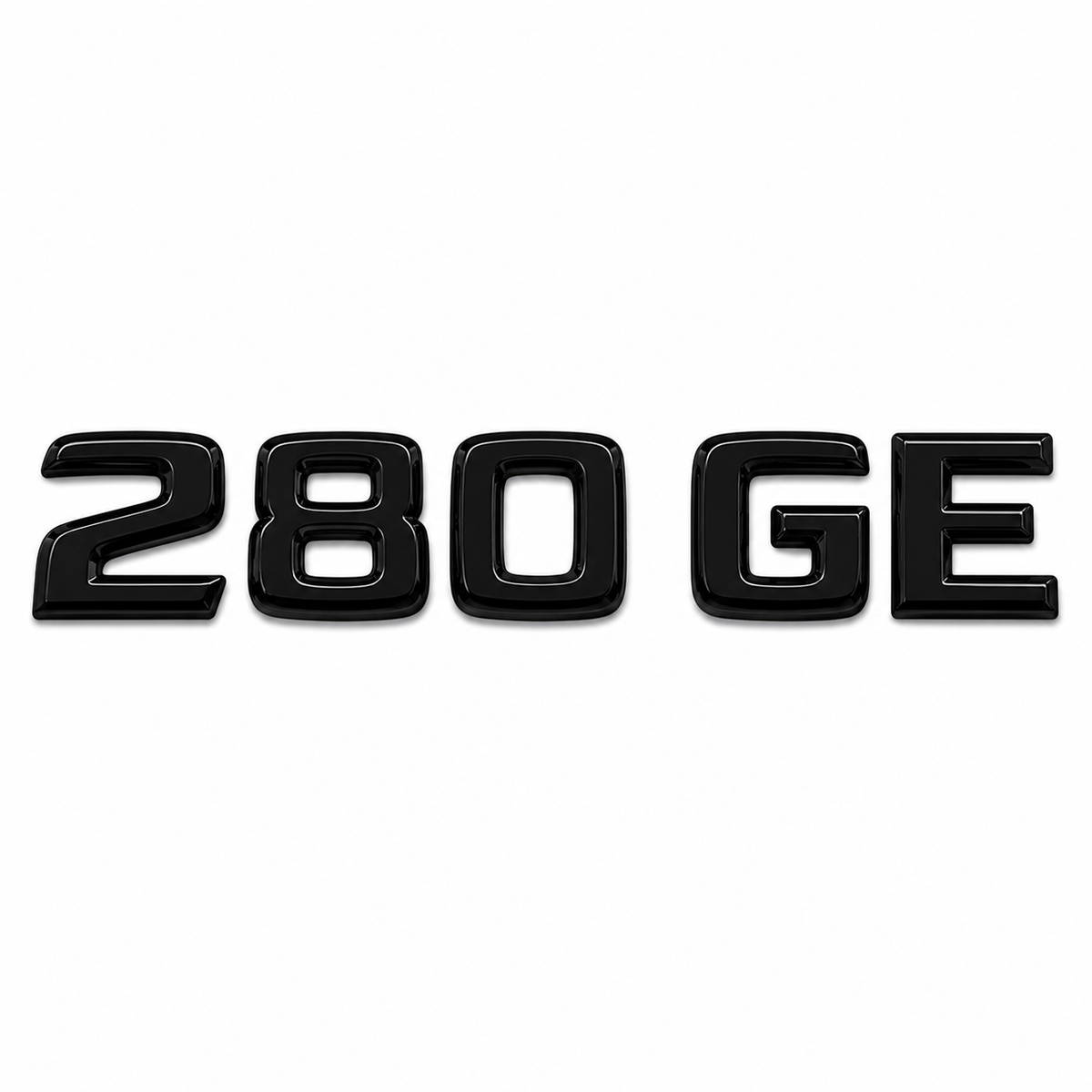 280 GE Siyah Bagaj Yazısı Mercedes-Benz Uyumlu