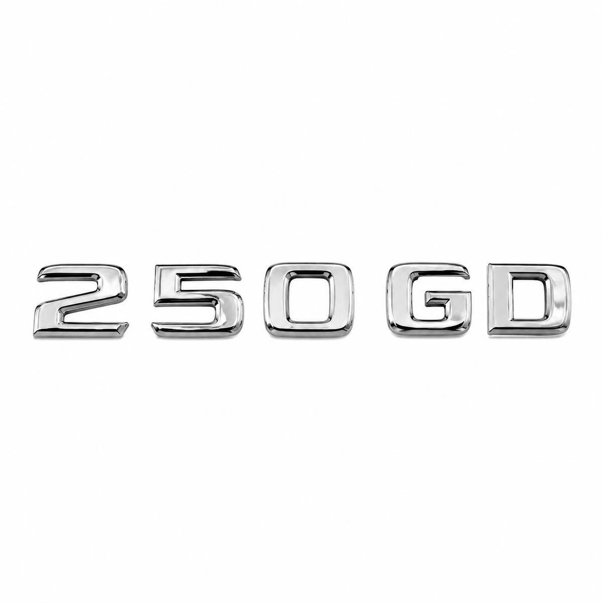 250 GD Krom Bagaj Yazısı Mercedes-Benz Uyumlu