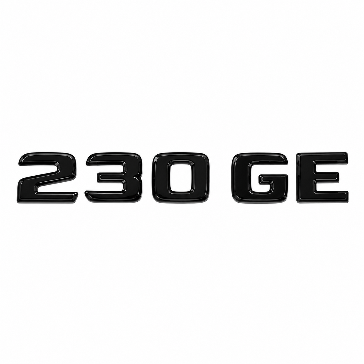 230 GE Siyah Bagaj Yazısı Mercedes-Benz Uyumlu