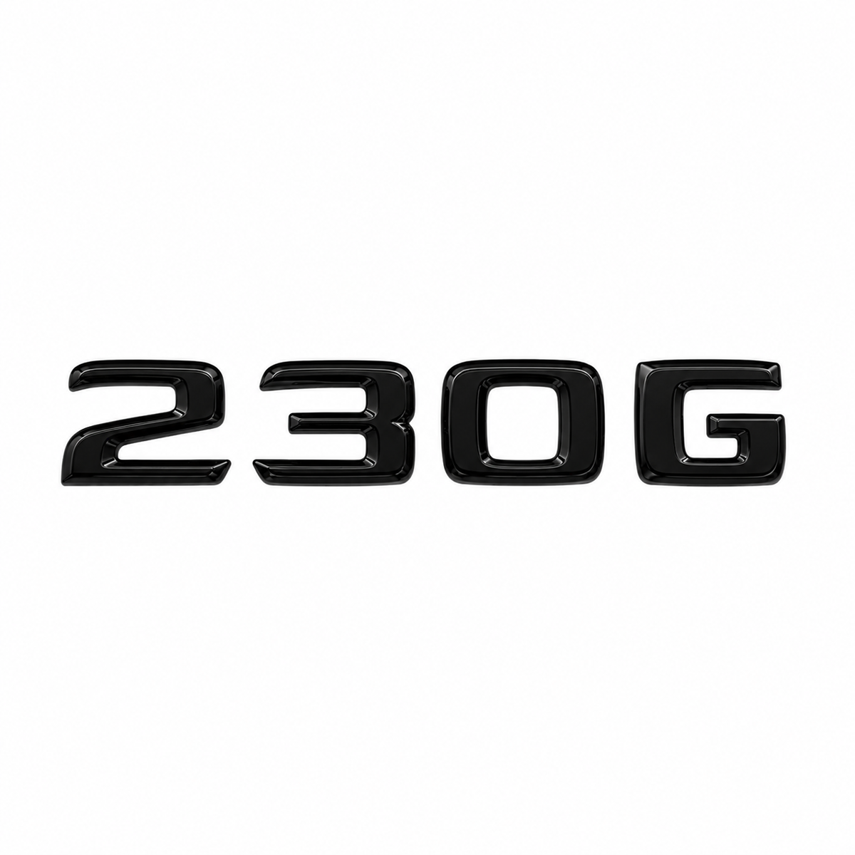 230 G Siyah Bagaj Yazısı Mercedes-Benz Uyumlu