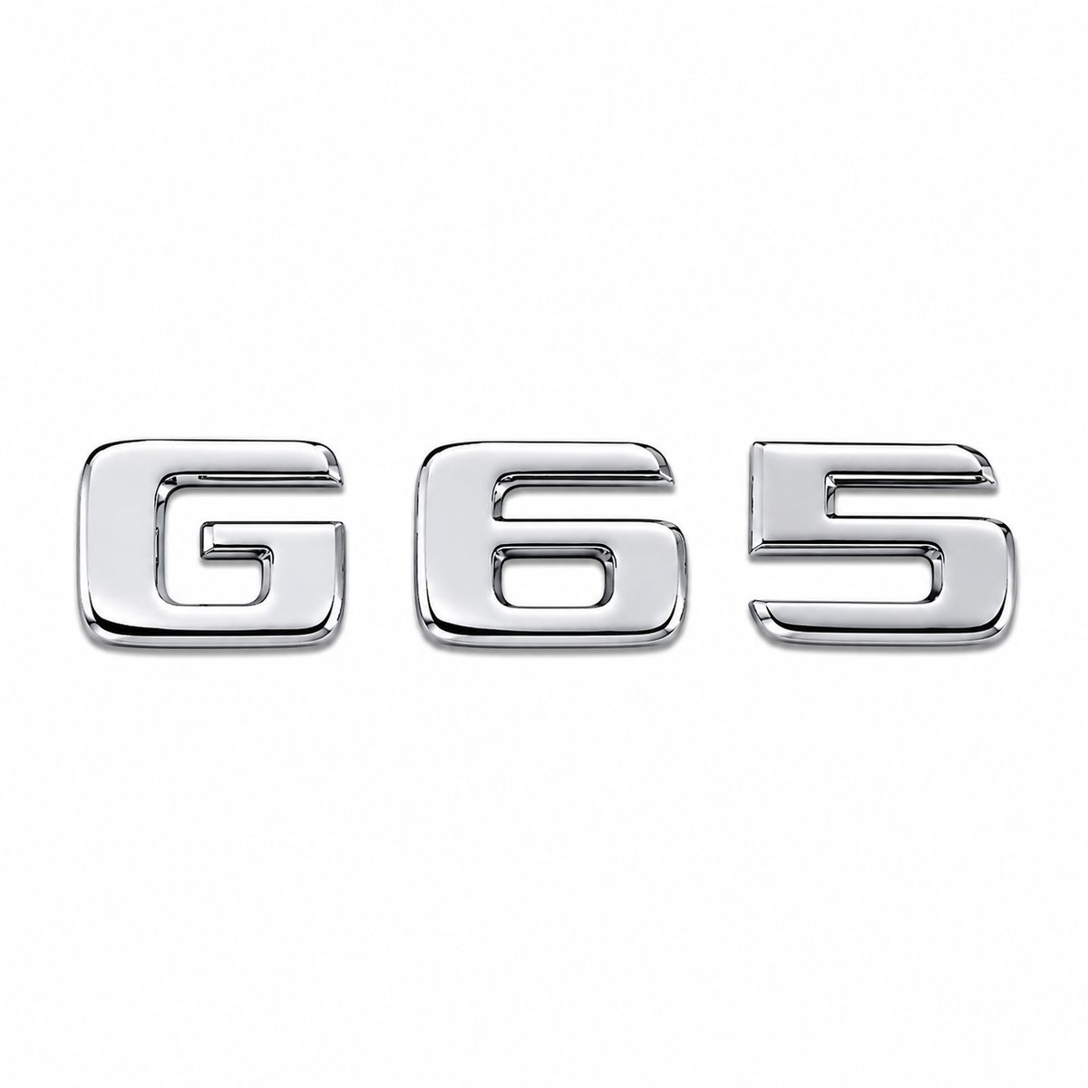 G 65 Krom Bagaj Yazısı Mercedes-Benz Uyumlu