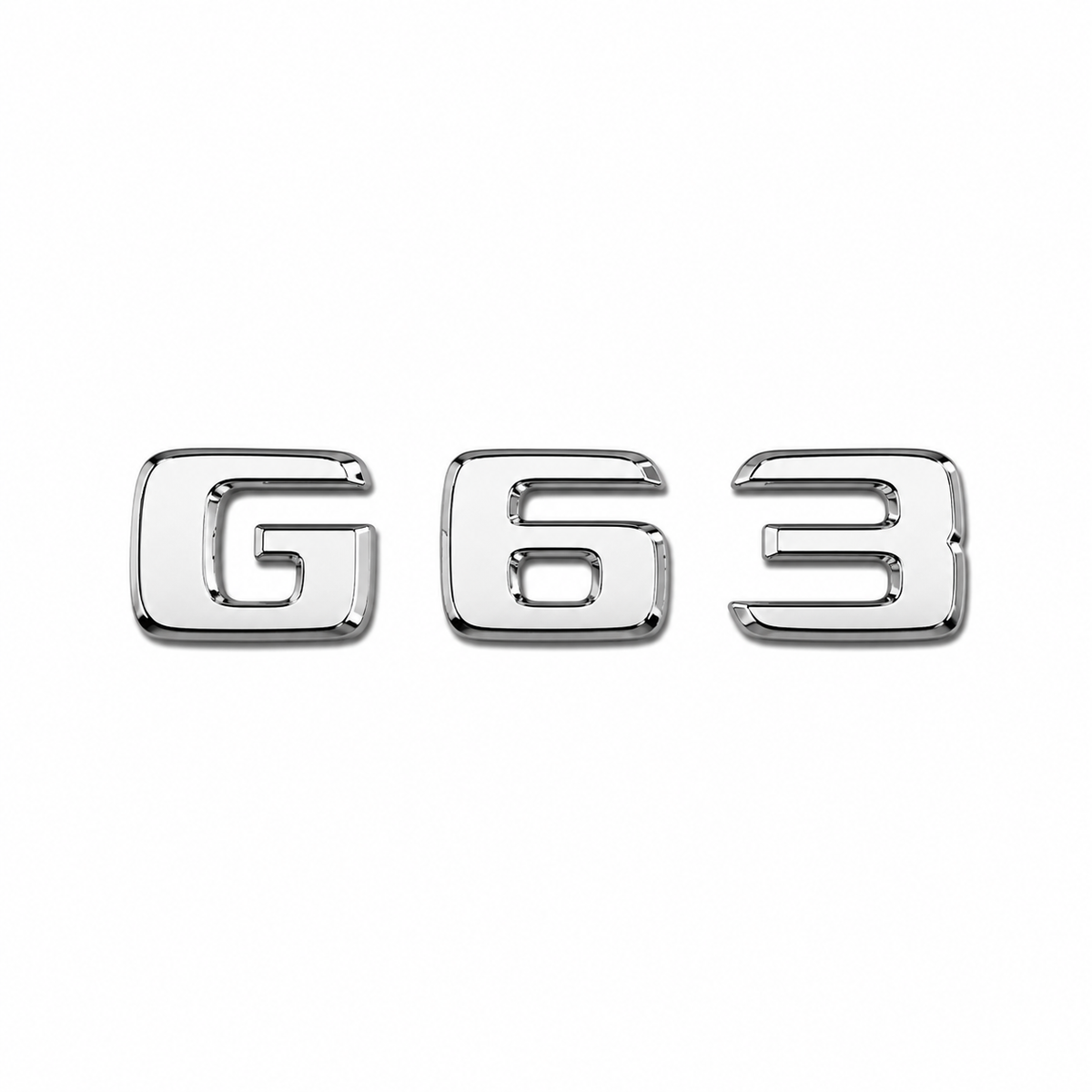 G 63 Krom Bagaj Yazısı Mercedes-Benz Uyumlu