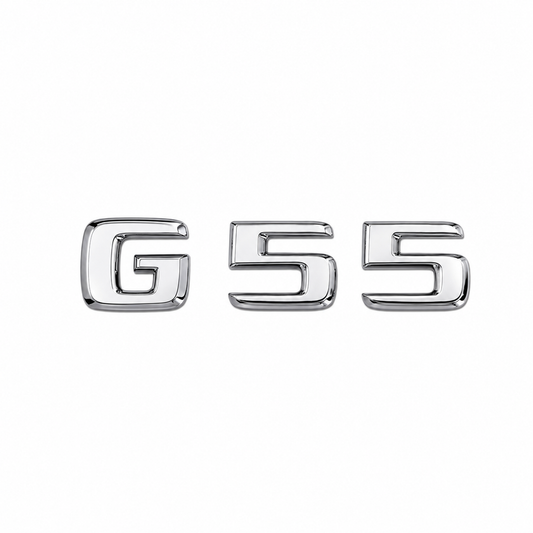 G 55 Krom Bagaj Yazısı Mercedes-Benz Uyumlu
