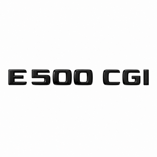 E 500 CGI Siyah Bagaj Yazısı Mercedes-Benz Uyumlu