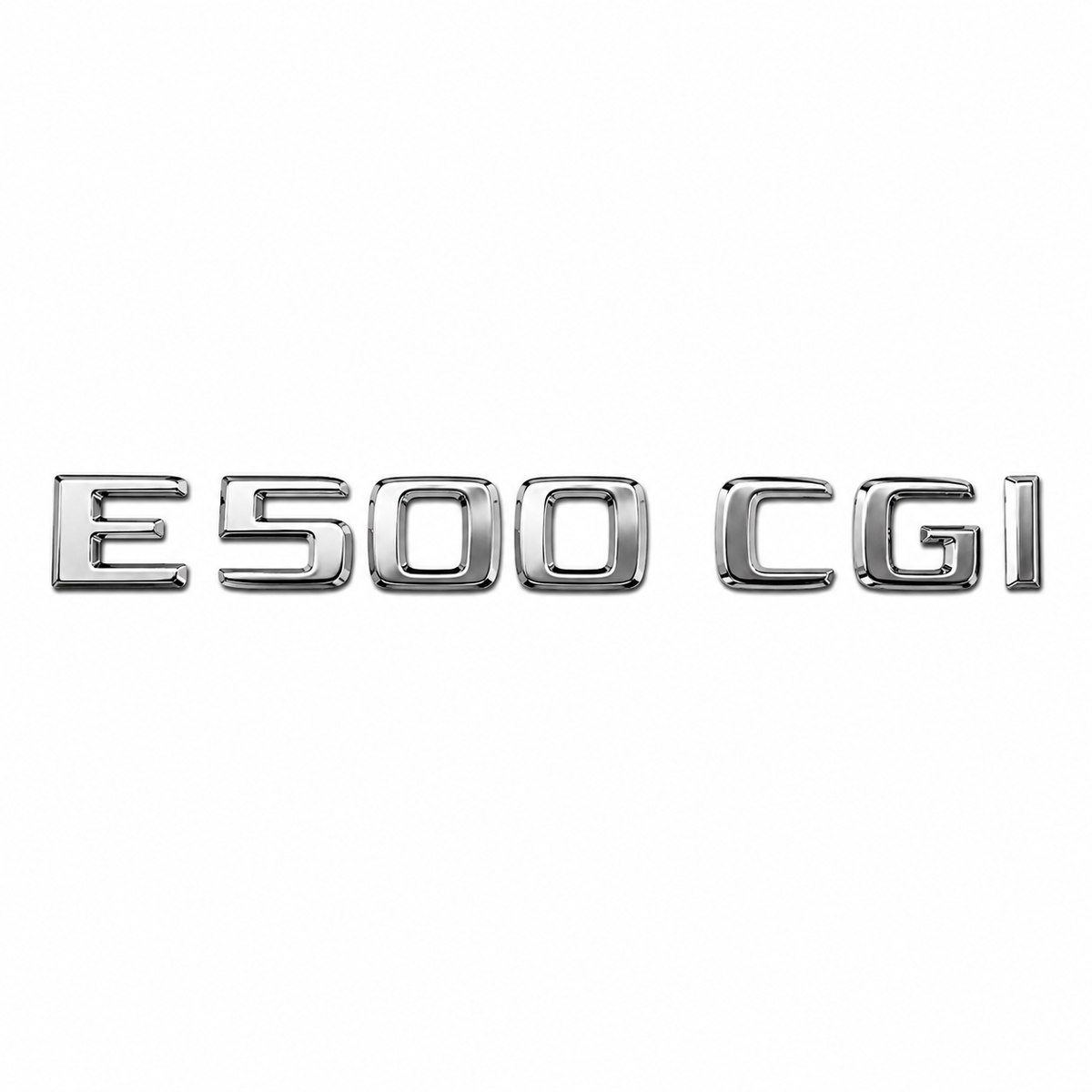 E 500 CGI Krom Bagaj Yazısı Mercedes-Benz Uyumlu