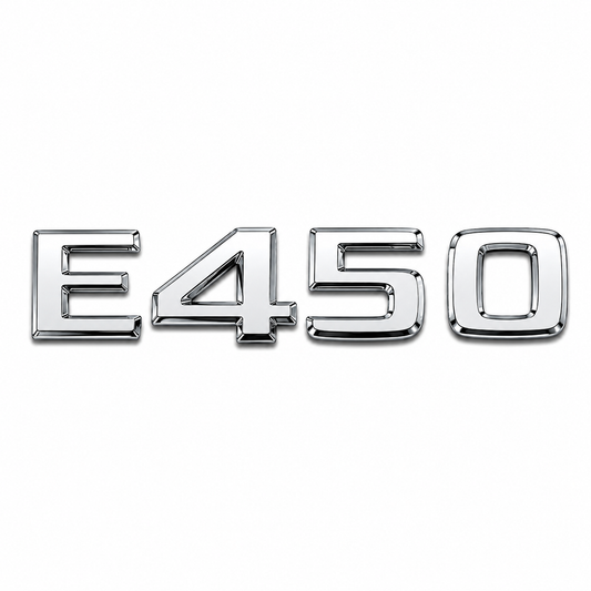E 450 Krom Bagaj Yazısı Mercedes-Benz Uyumlu