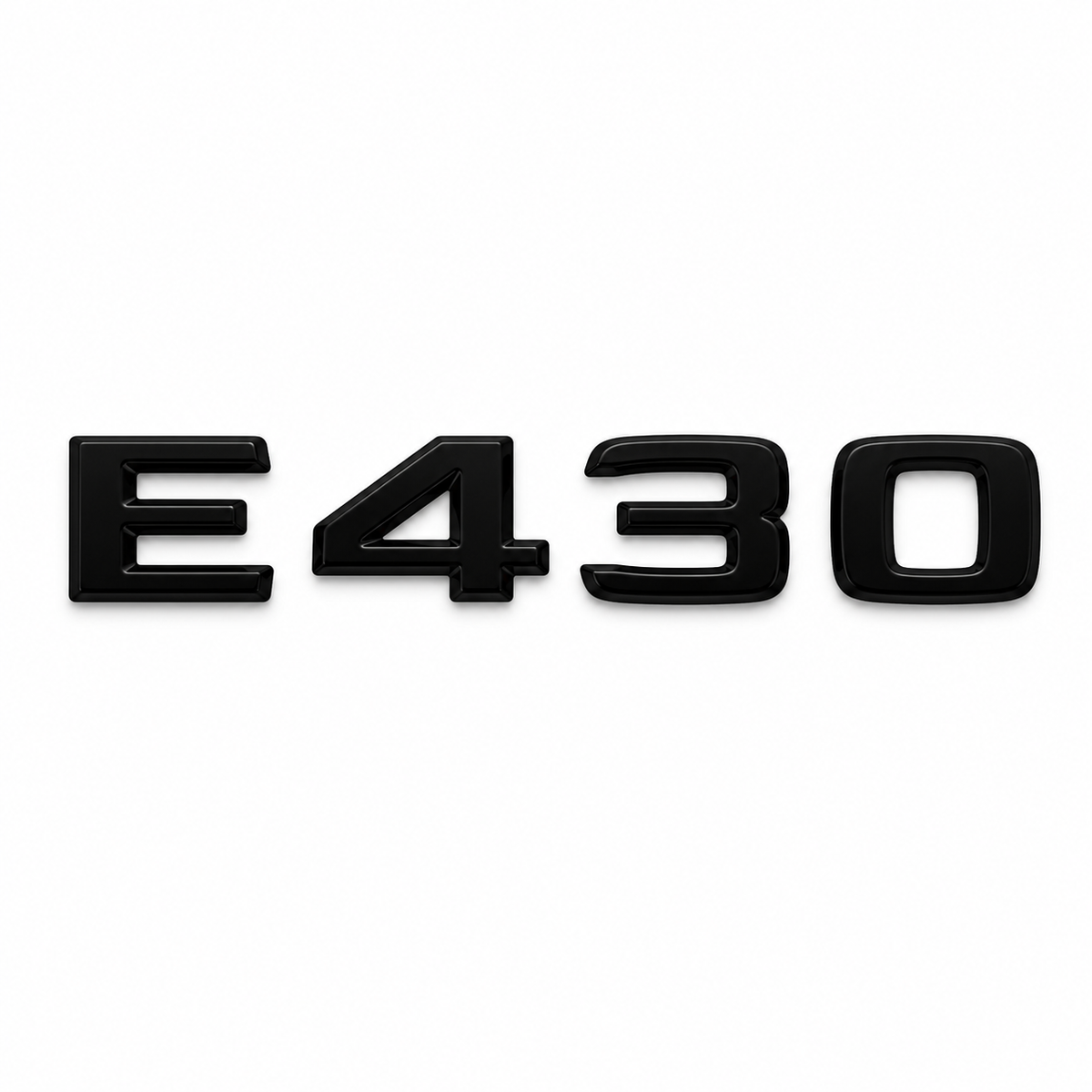 E 430 Siyah Bagaj Yazısı Mercedes-Benz Uyumlu