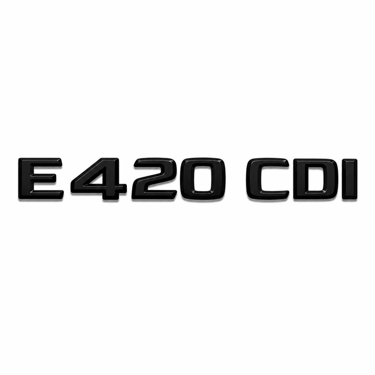 E 420 CDI Siyah Bagaj Yazısı Mercedes-Benz Uyumlu
