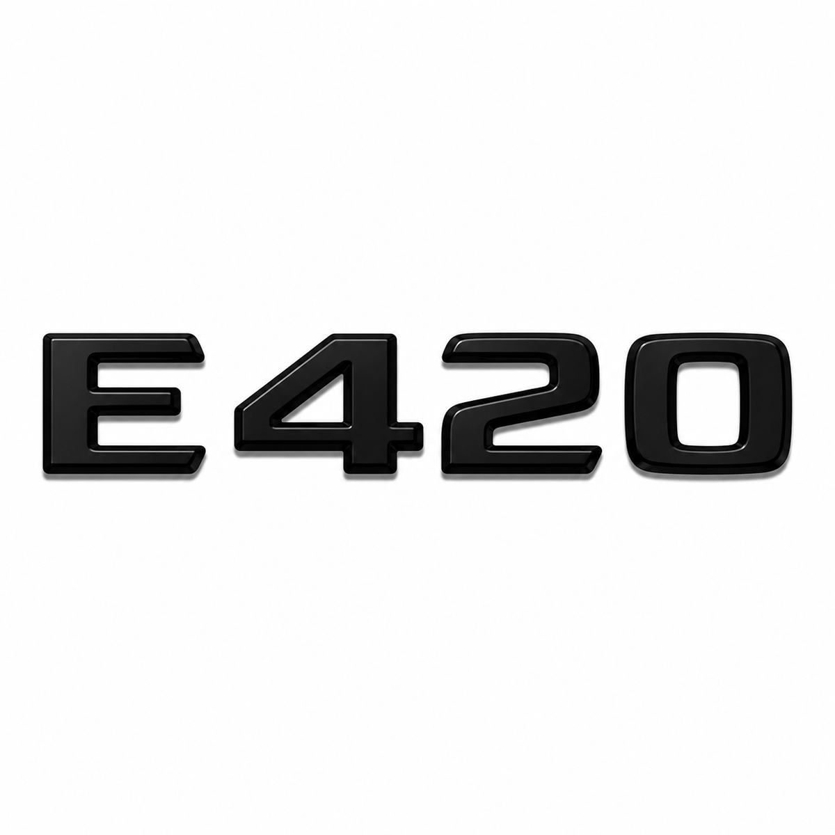 E 420 Siyah Bagaj Yazısı Mercedes-Benz Uyumlu