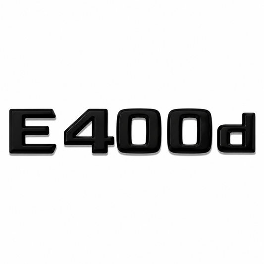 E 400 d Siyah Bagaj Yazısı Mercedes-Benz Uyumlu