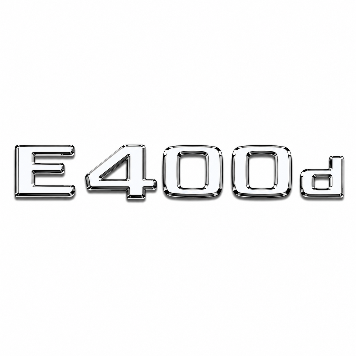 E 400 d Krom Bagaj Yazısı Mercedes-Benz Uyumlu