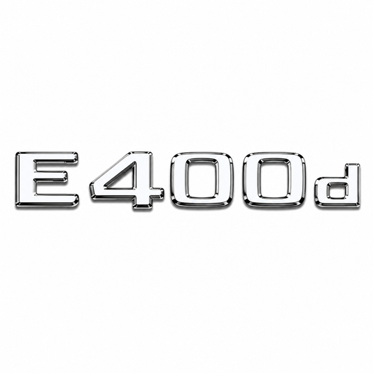 E 400 d Krom Bagaj Yazısı Mercedes-Benz Uyumlu