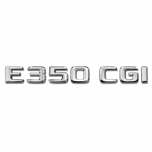 E 350 CGI Krom Bagaj Yazısı Mercedes-Benz Uyumlu