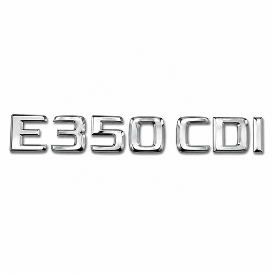 E 350 CDI Krom Bagaj Yazısı Mercedes-Benz Uyumlu
