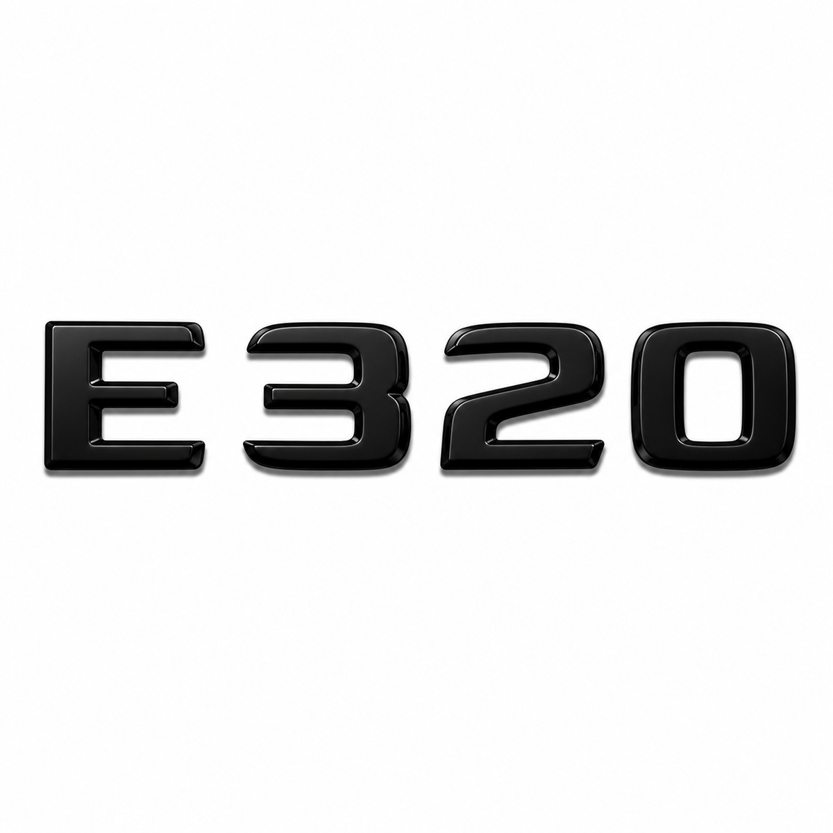 E 320 Siyah Bagaj Yazısı Mercedes-Benz Uyumlu