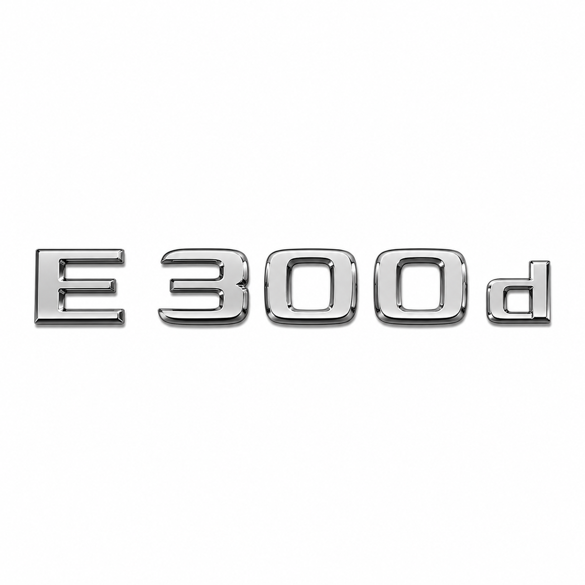 E 300 d Krom Bagaj Yazısı Mercedes-Benz Uyumlu