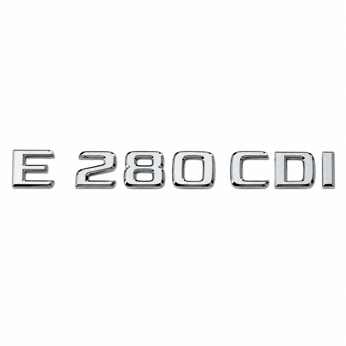 E 280 CDI Krom Bagaj Yazısı Mercedes-Benz Uyumlu