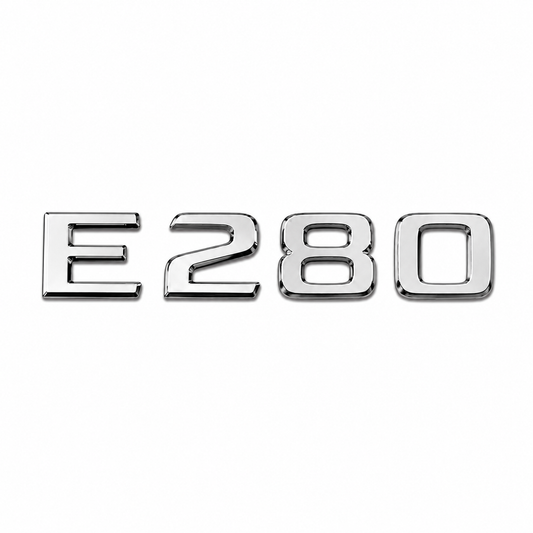 E 280 Krom Bagaj Yazısı Mercedes-Benz Uyumlu