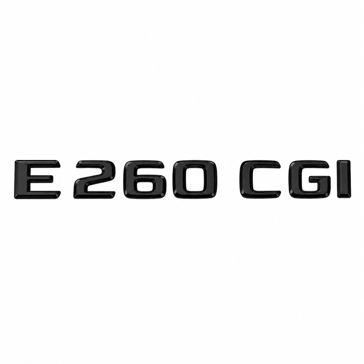 E 260 CGI Siyah Bagaj Yazısı Mercedes-Benz Uyumlu