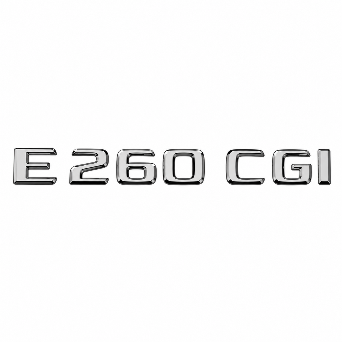 E 260 CGI Krom Bagaj Yazısı Mercedes-Benz Uyumlu