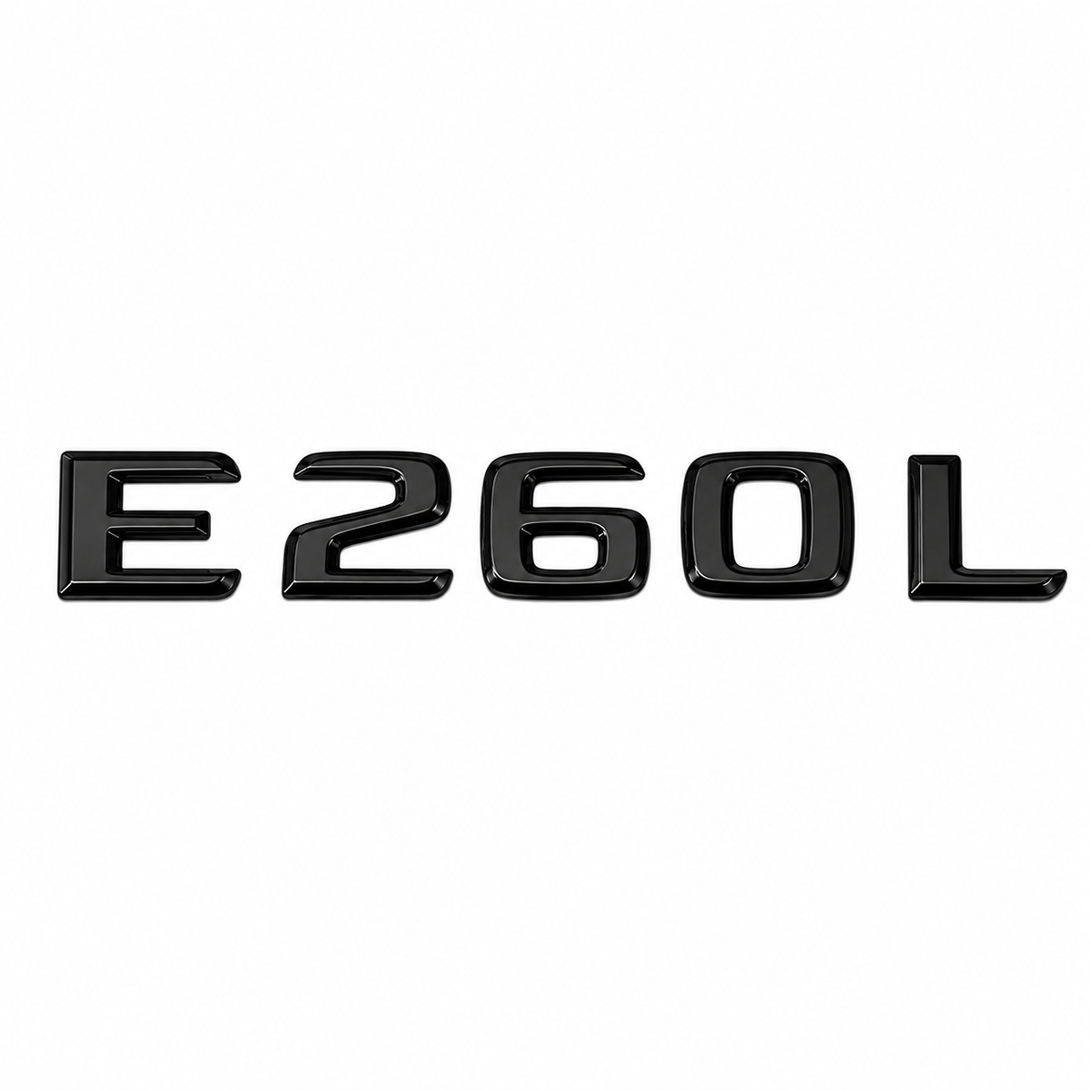E 260L Siyah Bagaj Yazısı Mercedes-Benz Uyumlu