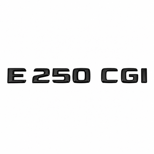 E 250 CGI Siyah Bagaj Yazısı Mercedes-Benz Uyumlu
