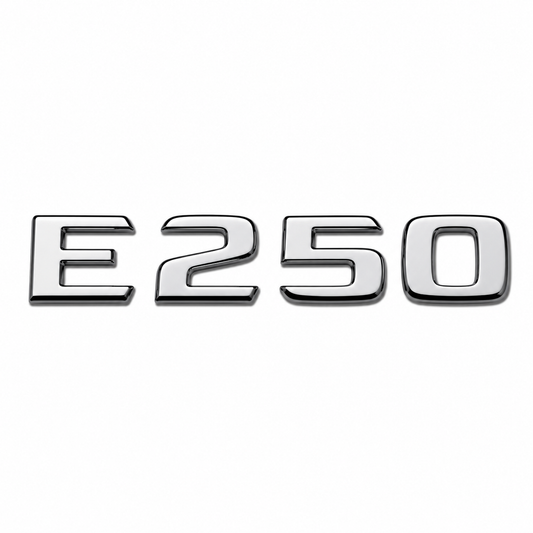 E 250 Krom Bagaj Yazısı Mercedes-Benz Uyumlu